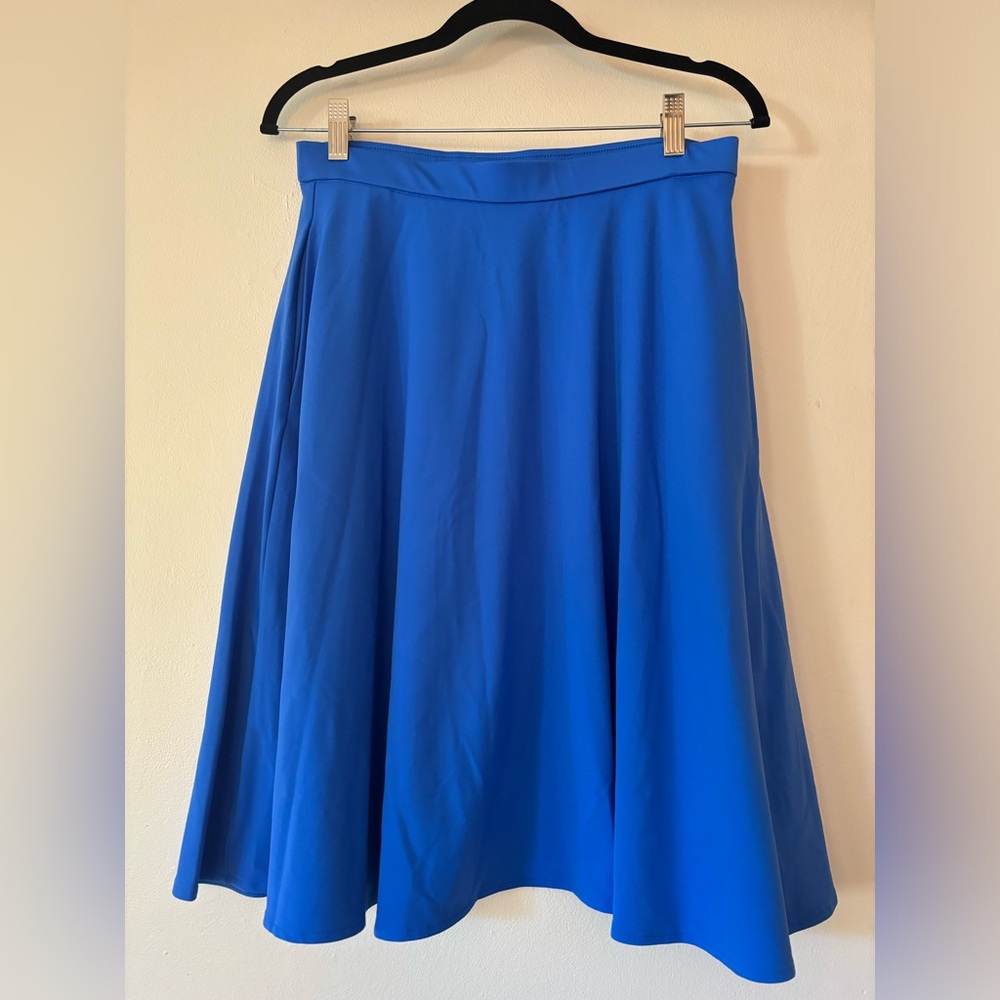Cynthia Rowley Blue Skirt w/Pockets - Medium